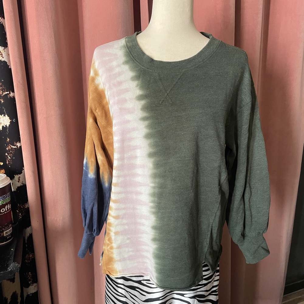 Democracy Olive Green Knit Top